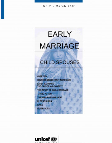 EARLY MARRIAGE CHILD SPOUSES